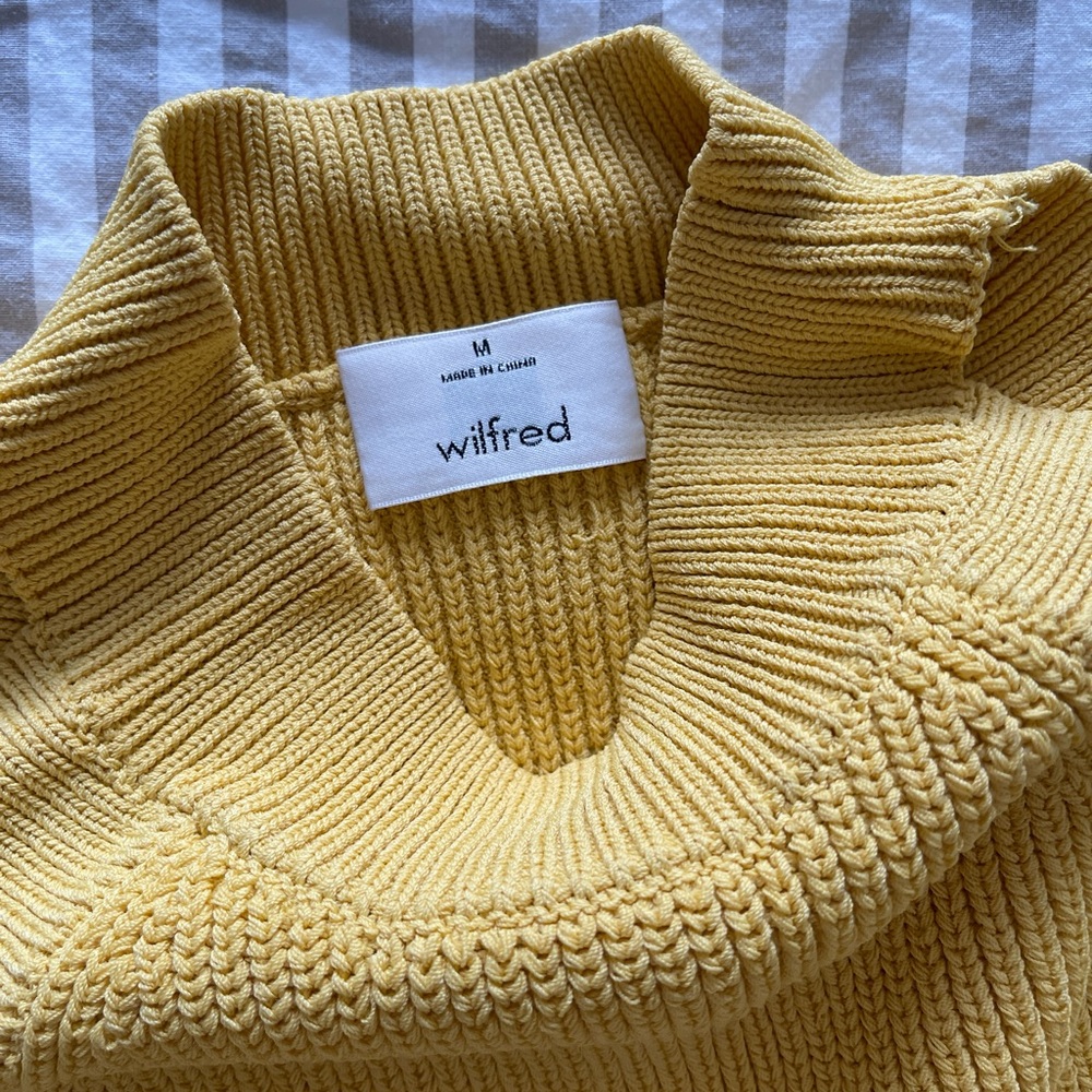 Yellow Wilfred Knit Tank - Picture 4 of 12